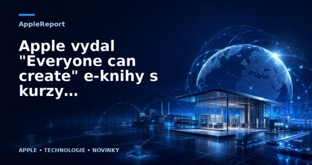 Apple vydal „Everyone can create“ e-knihy s kurzy zdarma