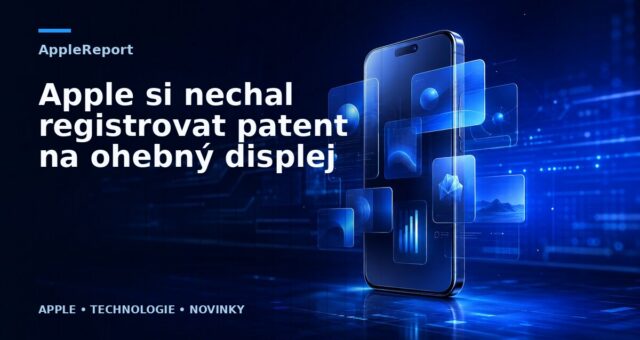 Apple si nechal registrovat patent na ohebný displej
