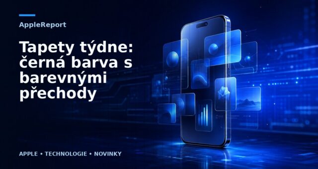 Tapety týdne: černá barva s barevnými přechody