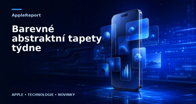 Barevné abstraktní tapety týdne