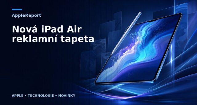 Nová iPad Air reklamní tapeta