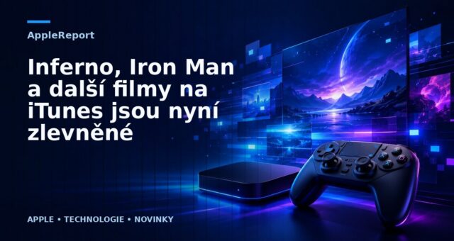 Inferno, Iron Man a další filmy na iTunes jsou nyní zlevněné