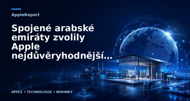 Spojené arabské emiráty zvolily Apple nejdůvěryhodnější značkou