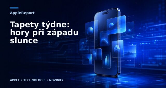 Tapety týdne: hory při západu slunce