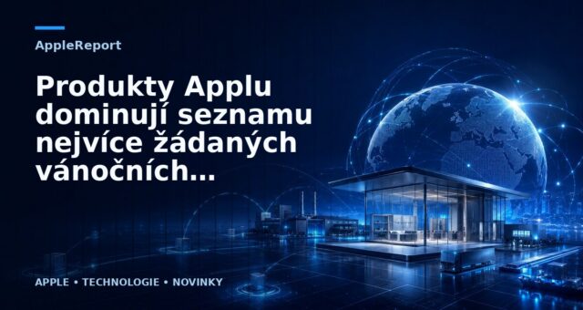 Produkty Applu dominují seznamu nejvíce žádaných vánočních dárků