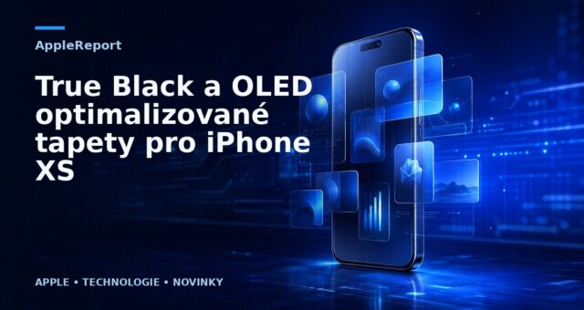 True Black a OLED optimalizované tapety pro iPhone XS