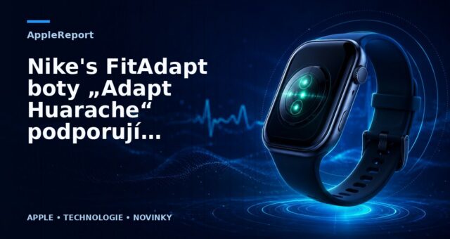 Nike’s FitAdapt boty „Adapt Huarache“ podporují Siri a Apple Watch