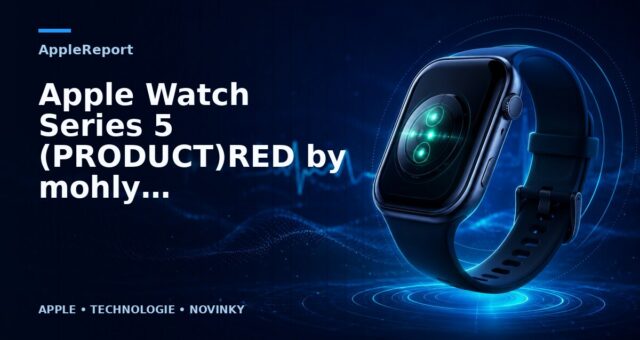 Apple Watch Series 5 (PRODUCT)RED by mohly být představeny v květnu 2020