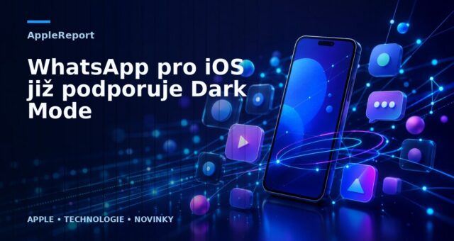 WhatsApp pro iOS již podporuje Dark Mode
