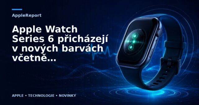 Apple Watch Series 6 přicházejí v nových barvách včetně PRODUCT(RED)