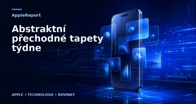 Abstraktní přechodné tapety týdne