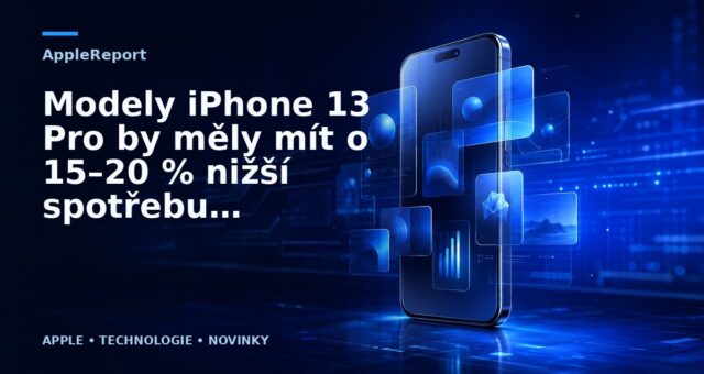 Modely iPhone 13 Pro by měly mít o 15–20 % nižší spotřebu energie i při 120Hz displejích