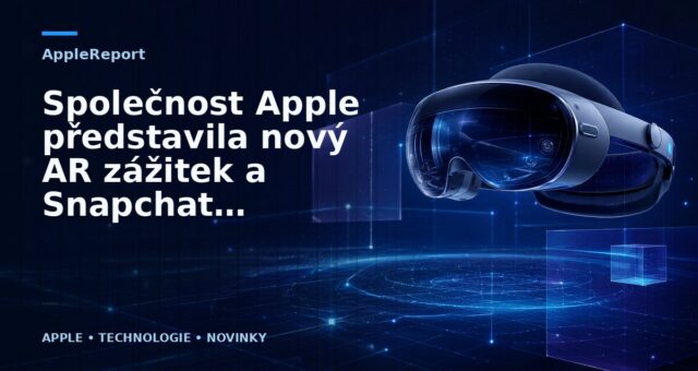 Společnost Apple představila nový AR zážitek a Snapchat filtr propagující Apple Pay Express Transit