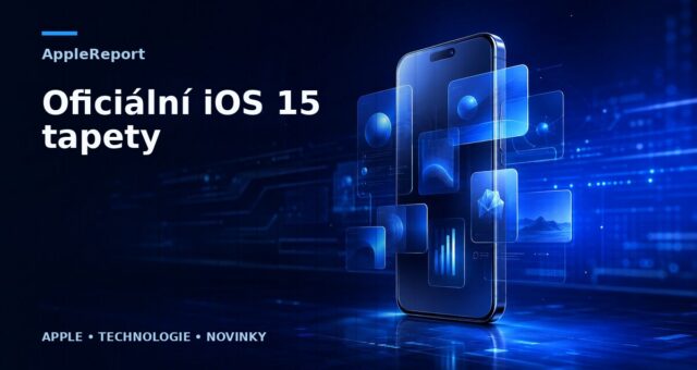 Oficiální iOS 15 tapety