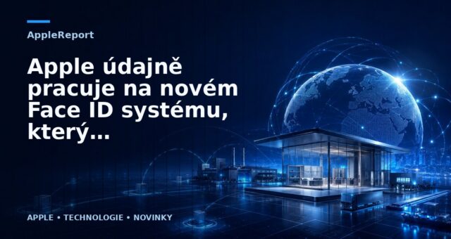 Apple údajně pracuje na novém Face ID systému, který dokáže rozeznat obličej i při zakrytí rouškou