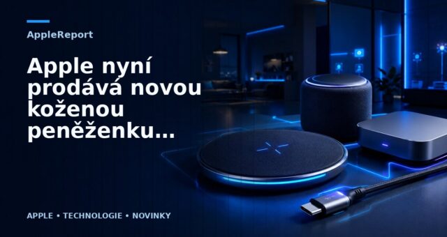 Apple nyní prodává novou koženou peněženku pro iPhone s MagSafe a podporou funkce Najít