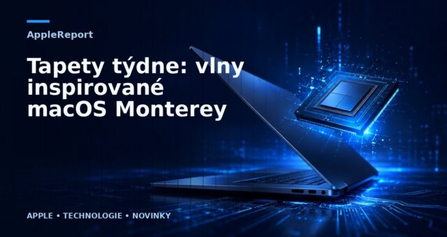 Tapety týdne: vlny inspirované macOS Monterey