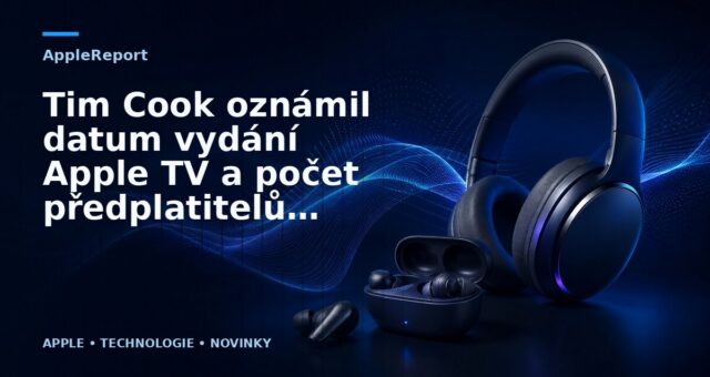 Tim Cook oznámil datum vydání Apple TV a počet předplatitelů Apple Music