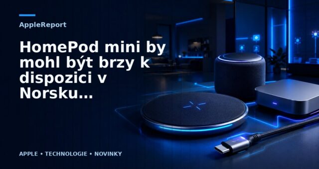HomePod mini by mohl být brzy k dispozici v Norsku, Švédsku, Belgii a čtyřech dalších zemích