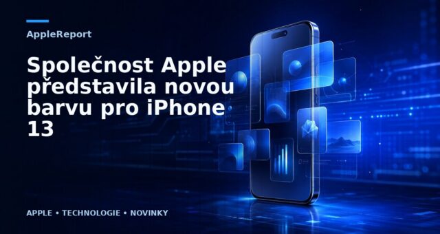 Společnost Apple představila novou barvu pro iPhone 13