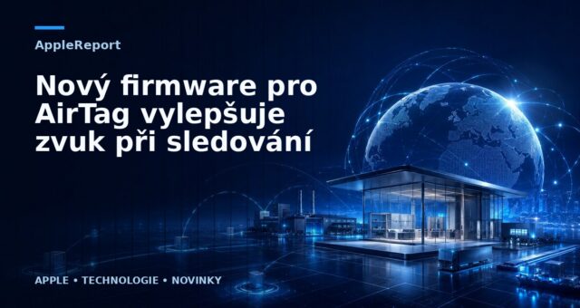 Nový firmware pro AirTag vylepšuje zvuk při sledování
