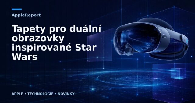 Tapety pro duální obrazovky inspirované Star Wars