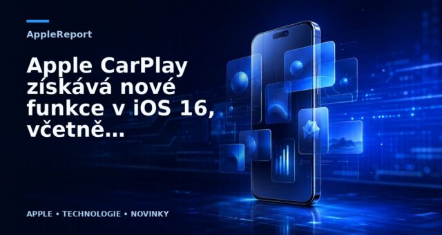 Apple CarPlay získává nové funkce v iOS 16, včetně podpory měřidel a dalšího