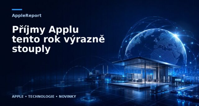 Příjmy Applu tento rok výrazně stouply