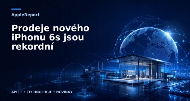 Prodeje nového iPhonu 6s jsou rekordní