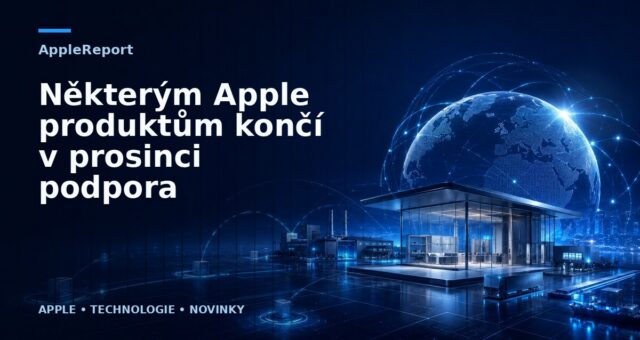 Některým Apple produktům končí v prosinci podpora
