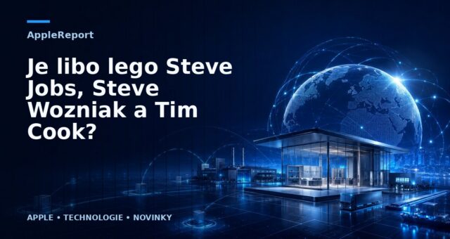 Je libo lego Steve Jobs, Steve Wozniak a Tim Cook?