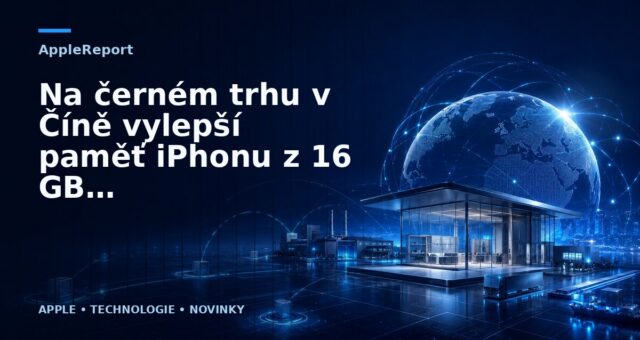 Na černém trhu v Číně vylepší paměť iPhonu z 16 GB na 128 GB