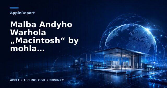 Malba Andyho Warhola „Macintosh“ by mohla být vydražena za 600 000 dolarů
