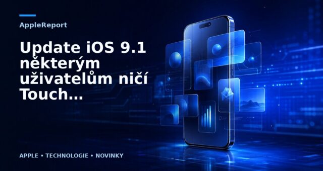 Update iOS 9.1 některým uživatelům ničí Touch ID