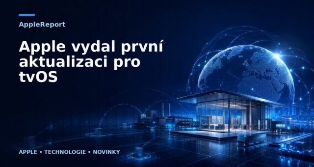 Apple vydal první aktualizaci pro tvOS