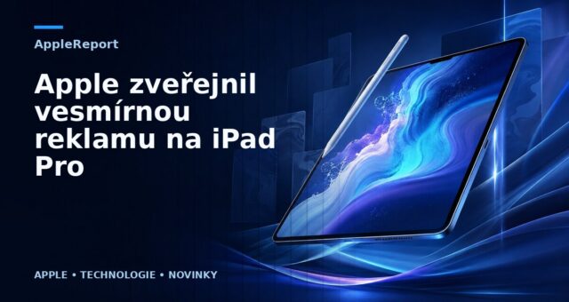 Apple zveřejnil vesmírnou reklamu na iPad Pro