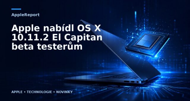 Apple nabídl OS X 10.11.2 El Capitan beta testerům