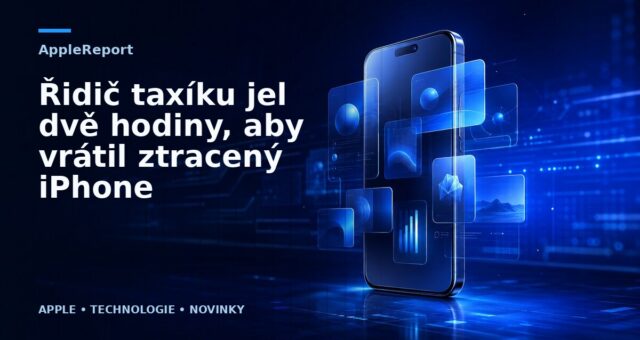 Řidič taxíku jel dvě hodiny, aby vrátil ztracený iPhone