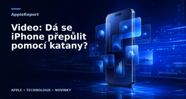 Video: Dá se iPhone přepůlit pomocí katany?