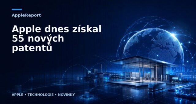 Apple dnes získal 55 nových patentů