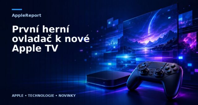 První herní ovladač k nové Apple TV