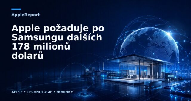Apple požaduje po Samsungu dalších 178 milionů dolarů