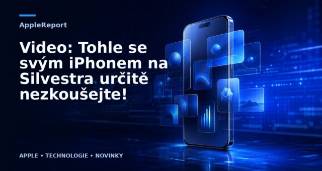 Video: Tohle se svým iPhonem na Silvestra určitě nezkoušejte!