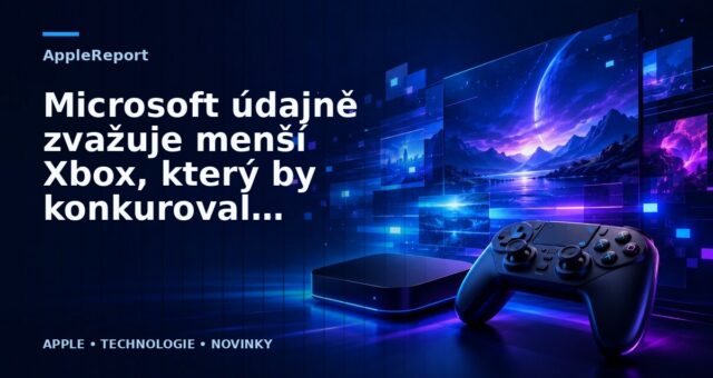 Microsoft údajně zvažuje menší Xbox, který by konkuroval Apple TV