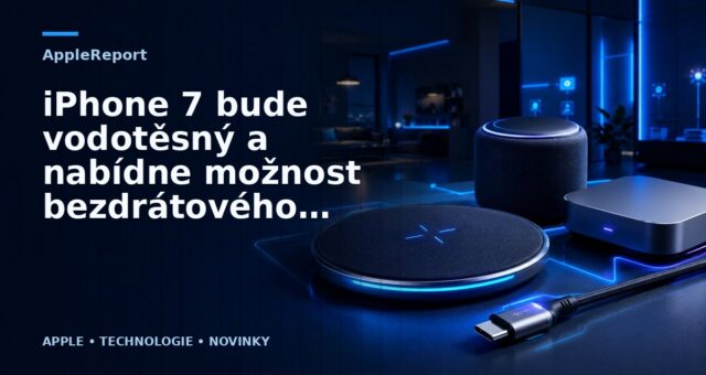 iPhone 7 bude vodotěsný a nabídne možnost bezdrátového nabíjení