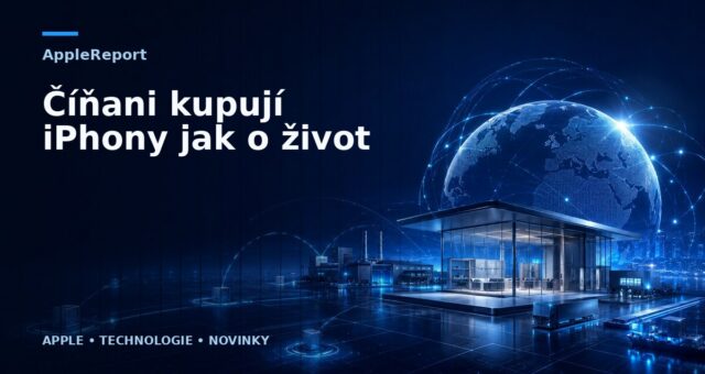 Číňani kupují iPhony jak o život