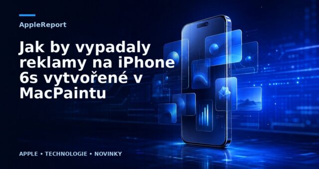 Jak by vypadaly reklamy na iPhone 6s vytvořené v MacPaintu