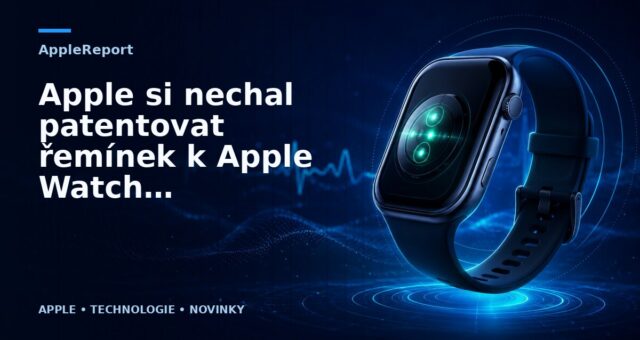 Apple si nechal patentovat řemínek k Apple Watch, který se dokáže přeměnit na stojánek