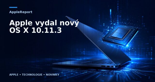 Apple vydal nový OS X 10.11.3