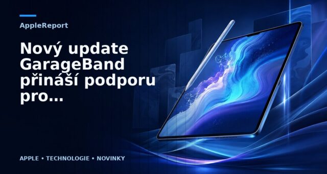 Nový update GarageBand přináší podporu pro iPad Pro a 3D Touch u iPhonu 6s